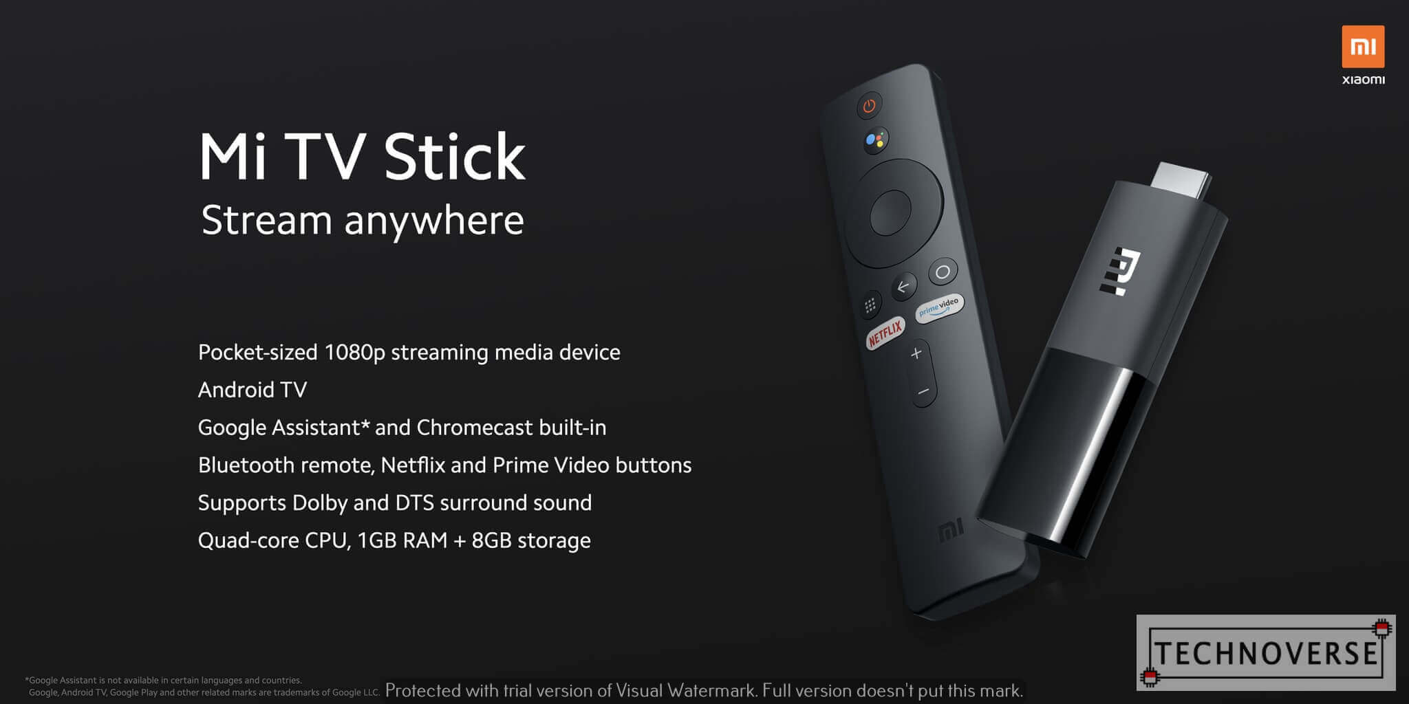 With Xiaomi's Mi TV Stick turn your dumb TV into a smarter one at Rs 2,799